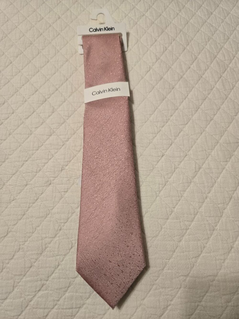 New! Pink Calvin Klein Tie